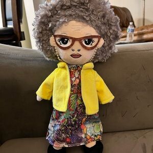 Introducing one of a kind Grandma Doll with glasses 12” memories of grandma